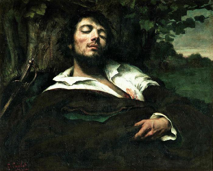Gustave Courbet The Wounded Man